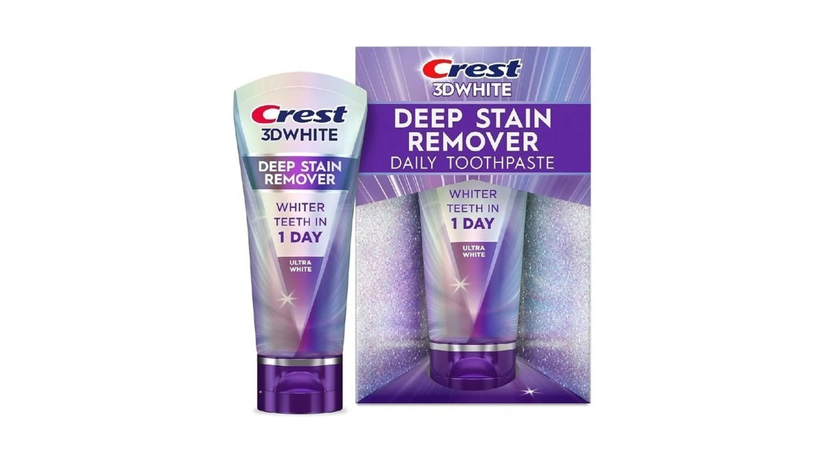 Crest 3dwhite Brilliance Deep Stain Remover Ultra White Toothpaste -