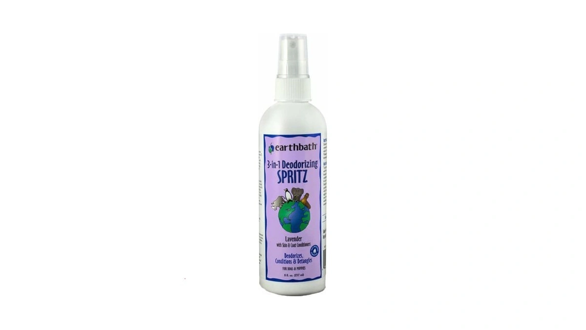Earthbath, Lavender 3-in-1 Dog & Puppy Deodorizing Spritz - Dog
