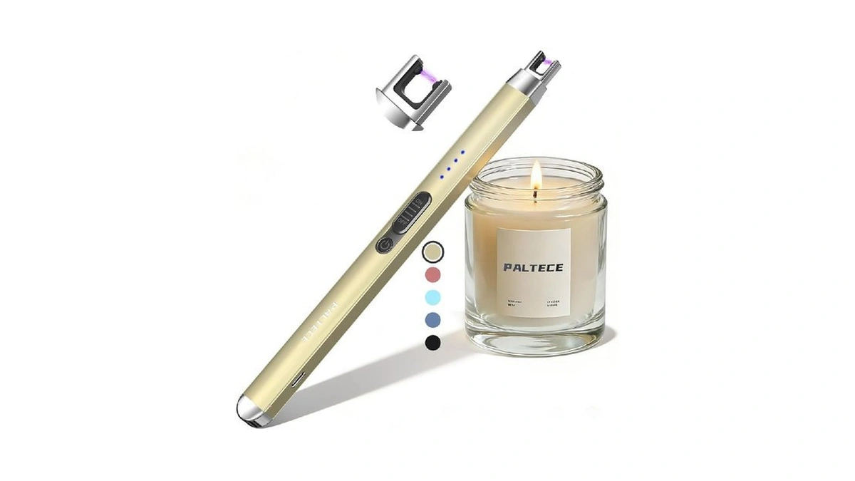 Paltece Upgraded Electric Lighter, Usb C Rechargeable Flameless Plasma Arc