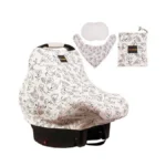 Lilmonki Nursing Scarf Multi-use - Breathable Car Seat, Stroller, And