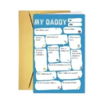 Uuefktn Fathers Day Card Gifts,cute Daddy Birthday Card Gift From