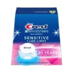 Crest 3d Whitestrips Sensitive & Gentle + Led Light –
