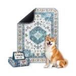 Washable Pee Pads For Dogs, Stylish Absorbent Reusable Training Dog