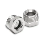 Lead-free Brass Reducer Faucet Adapter 1/2”g Male To 3/8” Compression