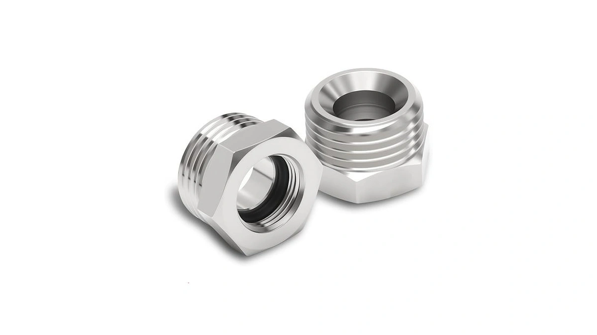 Lead-free Brass Reducer Faucet Adapter 1/2”g Male To 3/8” Compression