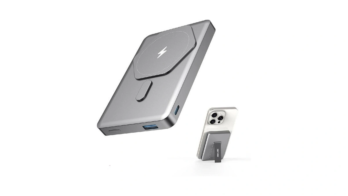 Sixthgu Magnetic Power Bank For Magsafe, 10000mah Wireless Portable Charger
