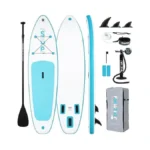 Funwater Sup Inflatable Stand Up Paddle Board 10'6×33"×6" Ultra-light Inflatable