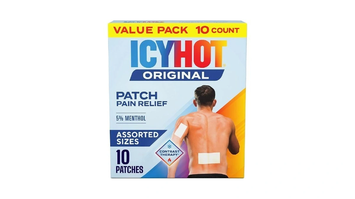 Icy Hot Original Pain Relief Patch Variety Pack, 5 Medium