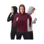 Simlakey 3 Pack Mens Lightweight Athletic Hoodies Long Sleeve Fishing