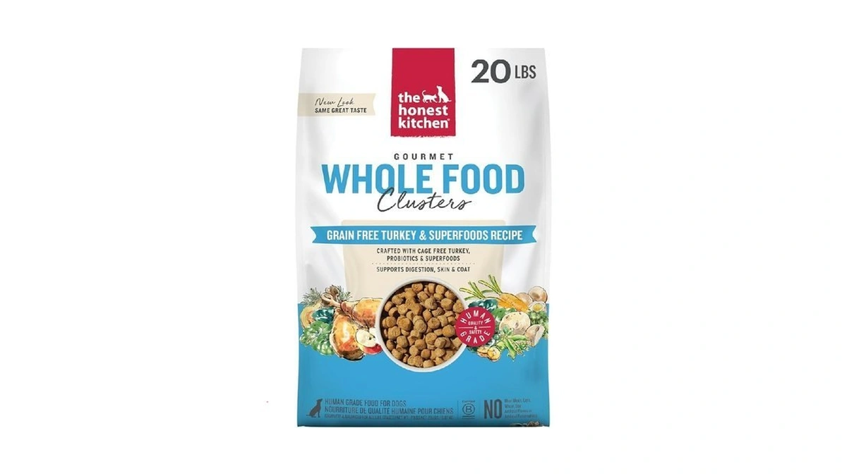 The Honest Kitchen Whole Food Clusters Grain Free Turkey Dry
