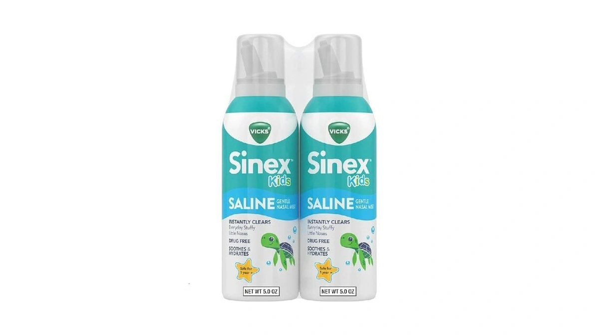 Vicks Sinex, Children's Saline Nasal Spray, Drug Free Ultra Fine