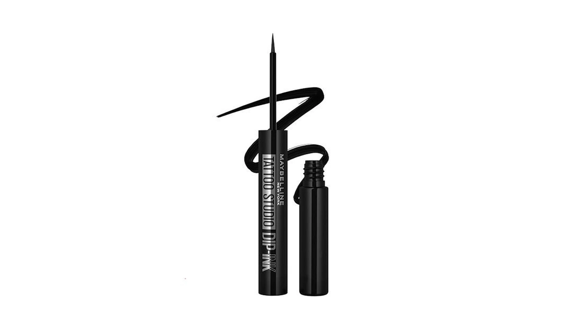 Maybelline Tattoo Studio Dip-ink Liquid Eyeliner, Waterproof Eyeliner With Up