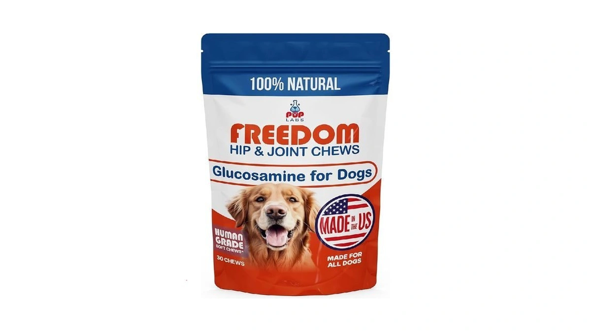 Pup Labs Freedom Joint Chews, Dog Glucosamine Packed With Super