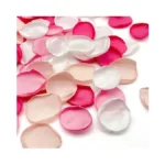 400pcs Rose Petals For Wedding Decor Blush Pink Silk Petals