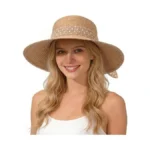 Senker Fashion Sun Hats For Women Uv Protection, Wide Brim