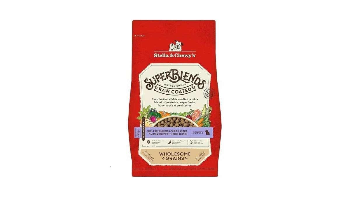 Stella & Chewy's Superblends Raw Coated Wholesome Grains Puppy Cage-free