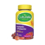 Culturelle Daily Probiotic Gummies For Women & Men, Berry Flavor,