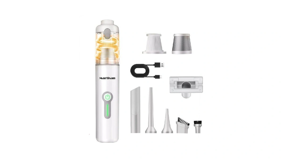 Martisan Portable Car Vacuum, 20,000pa Suction With Strong Bldc Turbo,