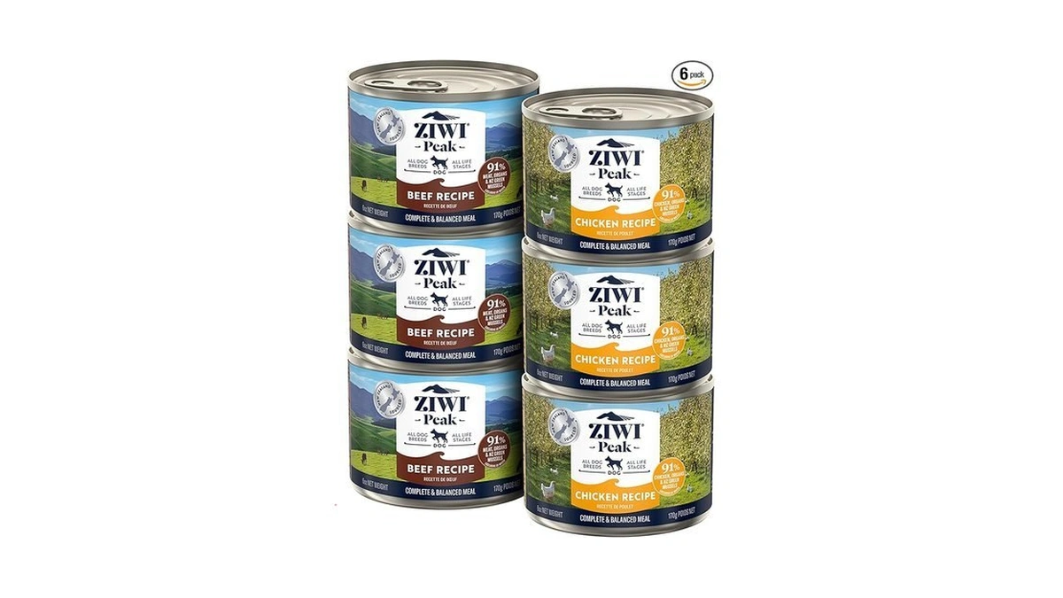 Ziwi Peak Wet Dog Food Variety Pack- Beef And Chicken,