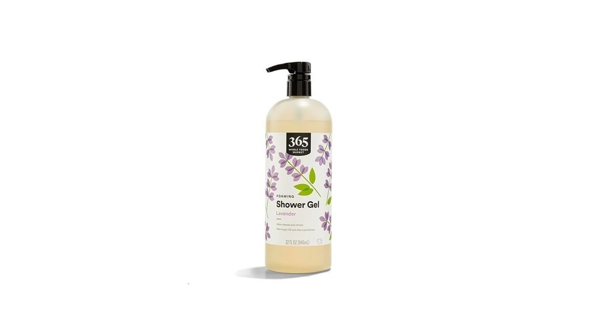 365 By Whole Foods Market, Foaming Shower Gel, Lavender, 32
