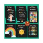 Excool Club 12 Calming Corner Posters For Classroom Decor -