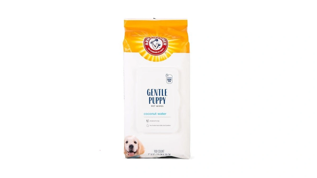 Arm & Hammer Dog Grooming Wipes, Deodorizing Dog Cleaning Wipes