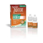 Alcon Zaditor Antihistamine Eye Drops, Twin Pack, 5-ml Each