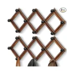Trspcwr 2-pack Accordion Hat Rack For Wall - Expandable Coat