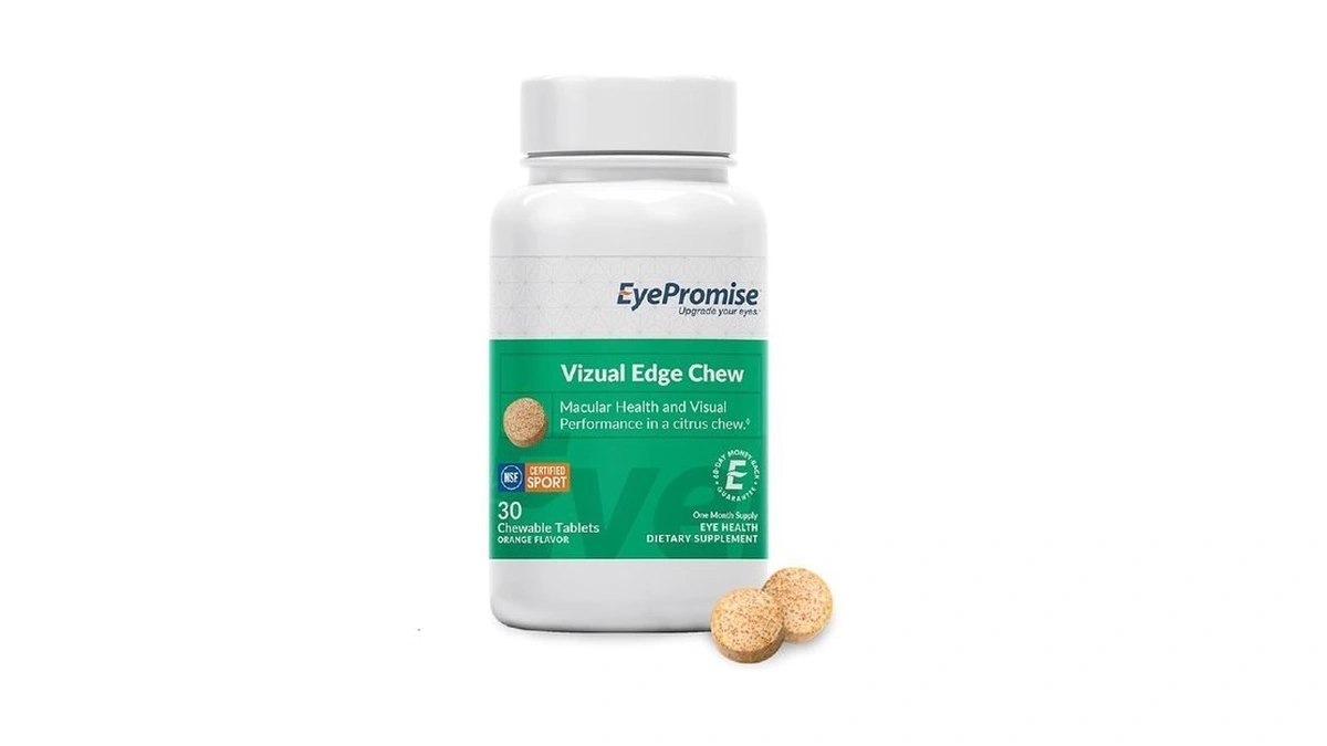 Eyepromise Vizual Edge Supplement - 30 Chewable Tablets, 30-day Supply,