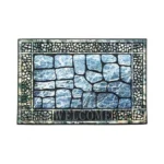 Door Mat Welcome Mat, Heavy Duty Door Mat 17.7 X