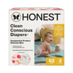 The Honest Company Comfort Dry Disposable Daytime Diapers For Sensitive