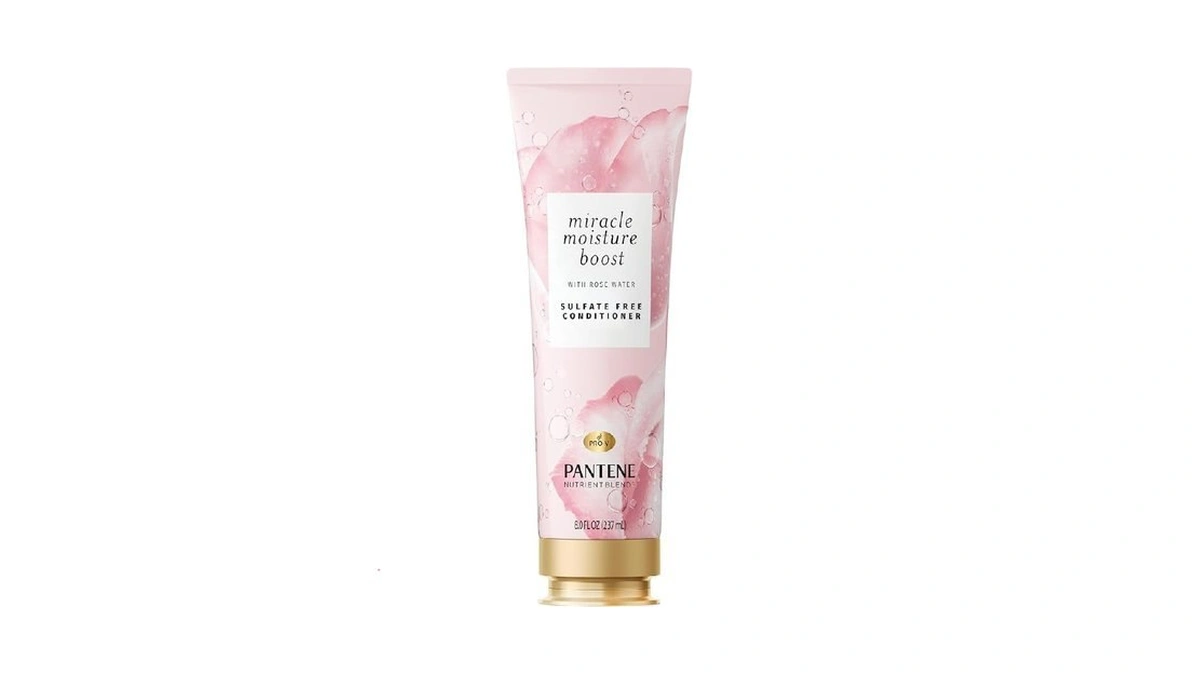 Pantene Nutrient Blends Miracle Moisture Boost Rose Water Conditioner For