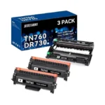 Jeostarky Tn760 Toner Cartridge And Dr730 Drum Unit Compatible With