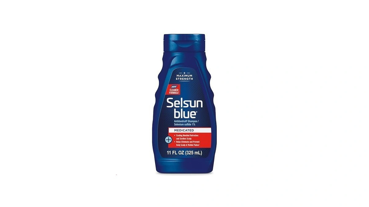 Selsun Blue Medicated Antidandruff Shampoo, Maximum Strength Scalp Treatment With