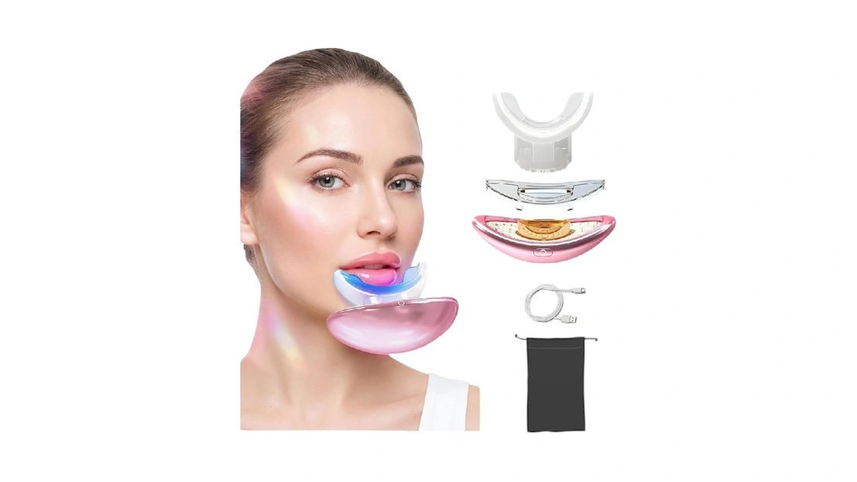 Red Light Therapy Lip Plumping Device, Lip Plumper Tool For