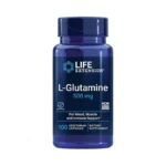 Life Extension L-glutamine, 500 Mg L-glutamine, Amino Acid, Supports Muscle