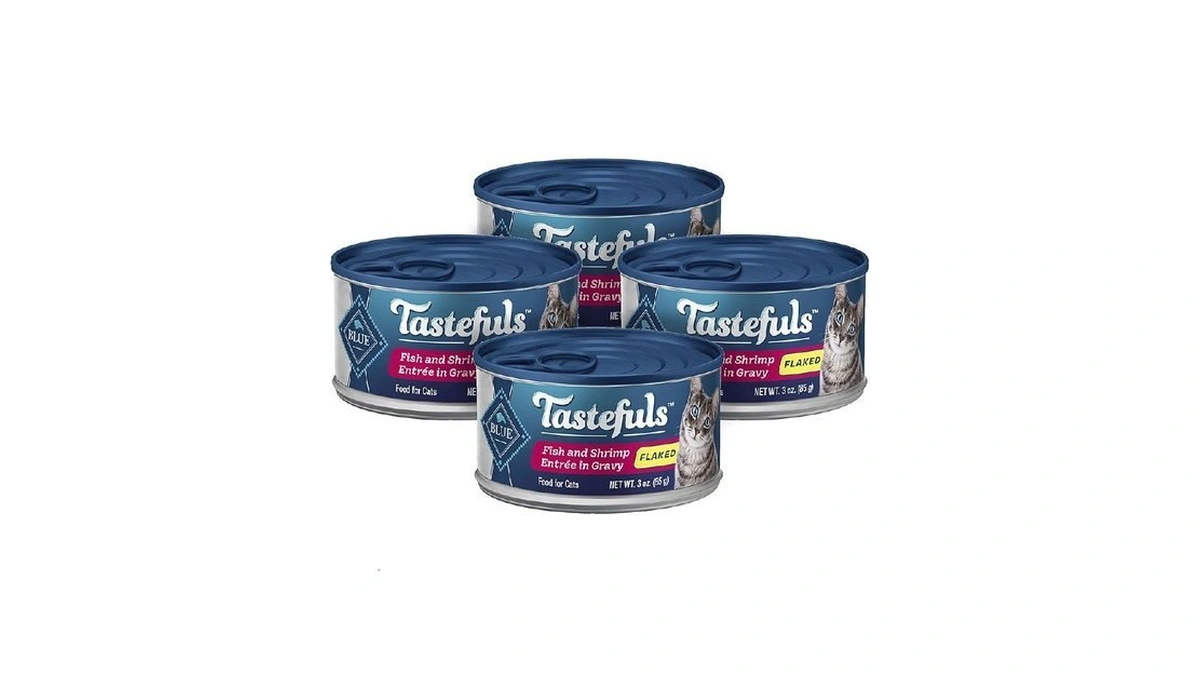 Blue Buffalo Tastefuls Natural Wet Cat Food Cans, Flaked Style,