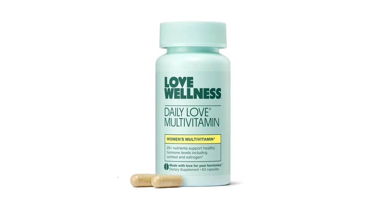 Love Wellness Daily Love Multivitamin For Women | Supports Energy,