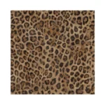 Simon&siff Upgraded 3d Faux Fur Leopard Print Wallpaper 17.3"x80" Removable