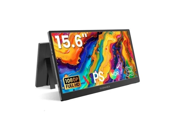 Rionhex Portable Monitor, 15.6 Inch 1080p Usb-c Hdmi Travel Monitor