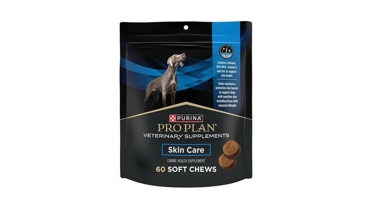 Purina Pro Plan Veterinary Skin Care Soft Chew Dog Supplements