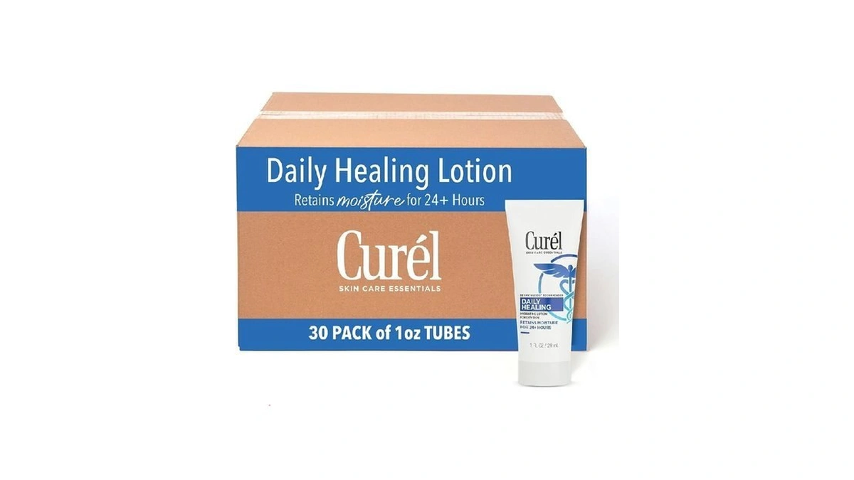 Curel Daily Healing Body Lotion For Dry Skin, Dermatologist Recommended