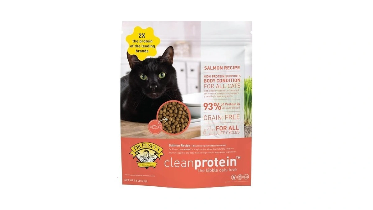 Dr. Elsey's Cleanprotein Salmon Formula Dry Cat Food, 2 Pound