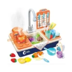 Cute Stone Pretend Play Kitchen Sink Toys With Play Cooking