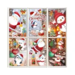 168 Pcs Christmas Window Decorations - Merry Christmas Window Clings