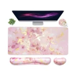 Large Mouse Pad And Keyboard Wrist Rest, Desk Pad For