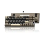 Rainy75 Qk87 75% Keyboard With Multimedia Screen, Qmk/via Wireless Gaming