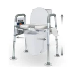 Unlicon Raised Toilet Seat With Handles, Toilet Seat Risers For