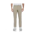 Pga Tour Men's 5 Pocket Heather Golf Pant, Khaki Htr,