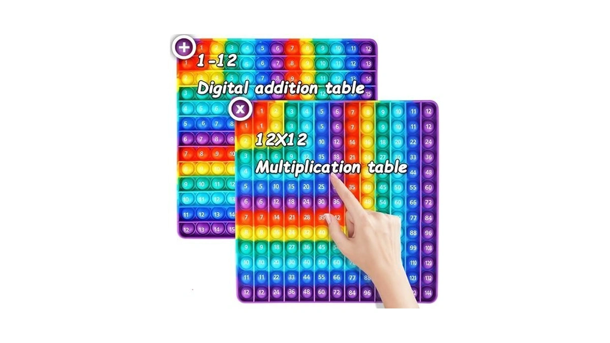 Multiplication Game Tableโ Pop And Digital Addition Tables 12x12 Multiplication